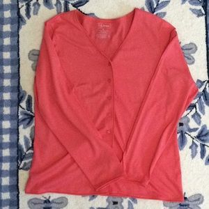 LLBean Supima Cotton Cardigan